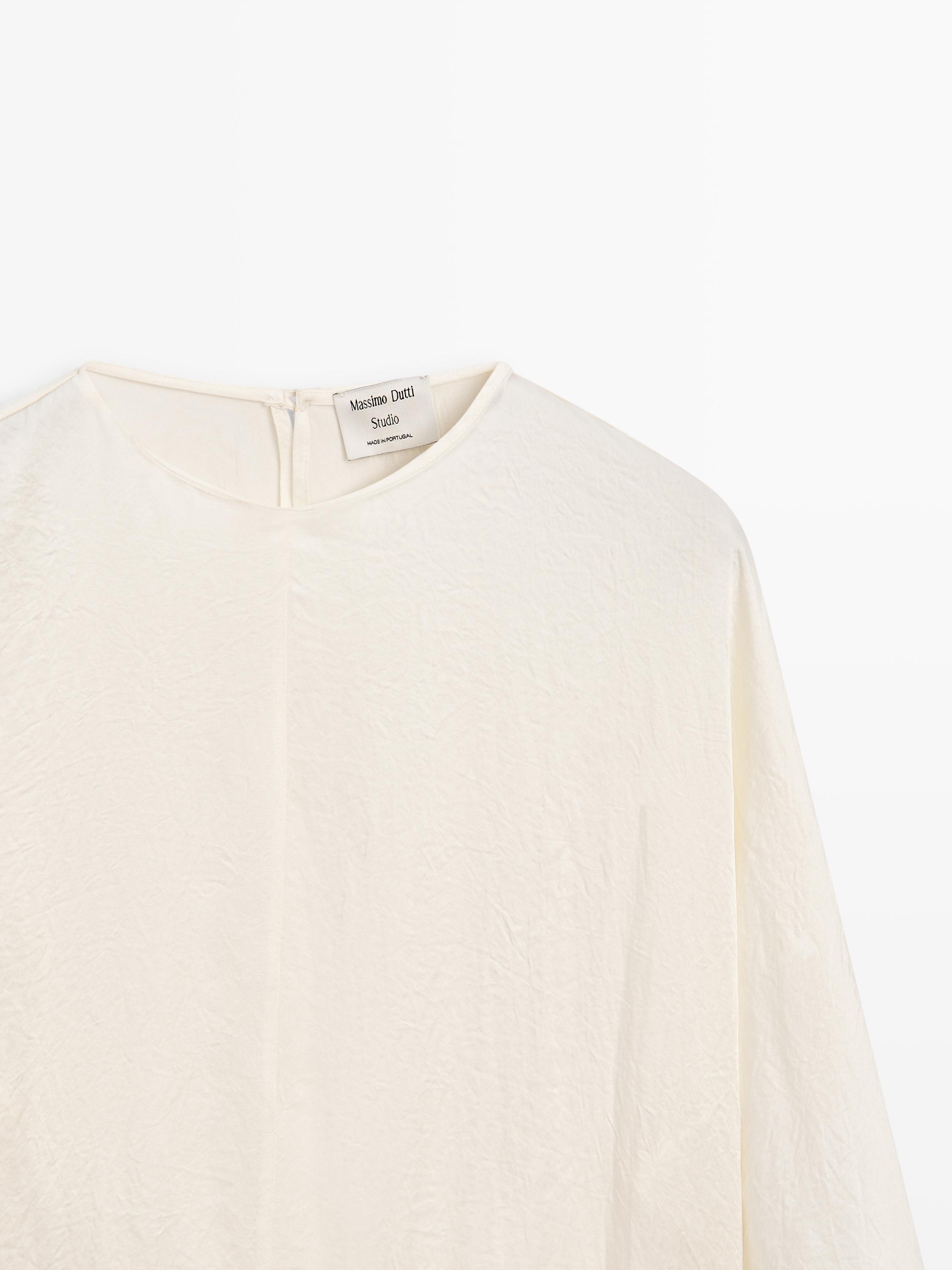 Blouse with gathered details - STUDIO